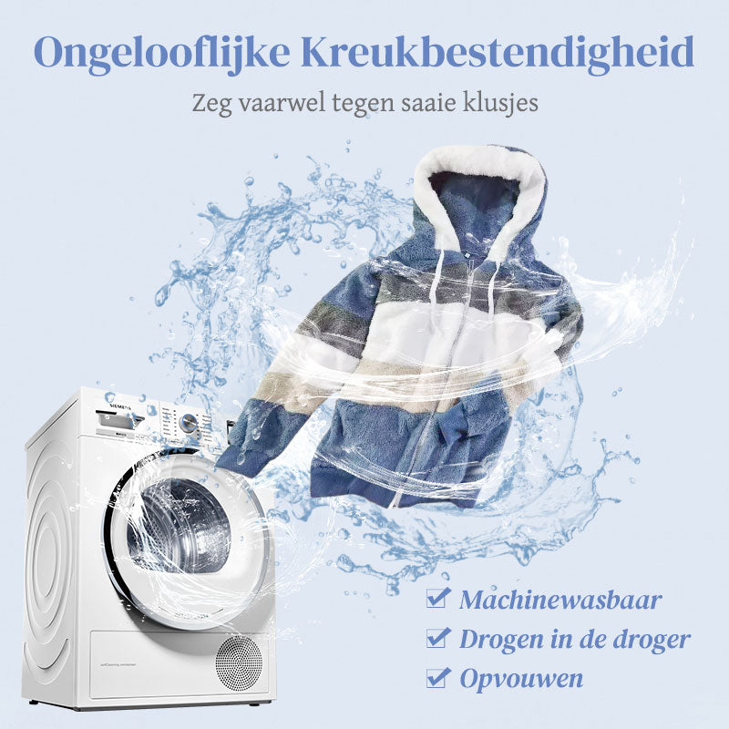 maxime® - 2024 nieuwe katoenen jas in contrasterende kleur