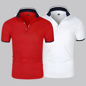 Danist® - Heren polo T-shirt (Set van 2)